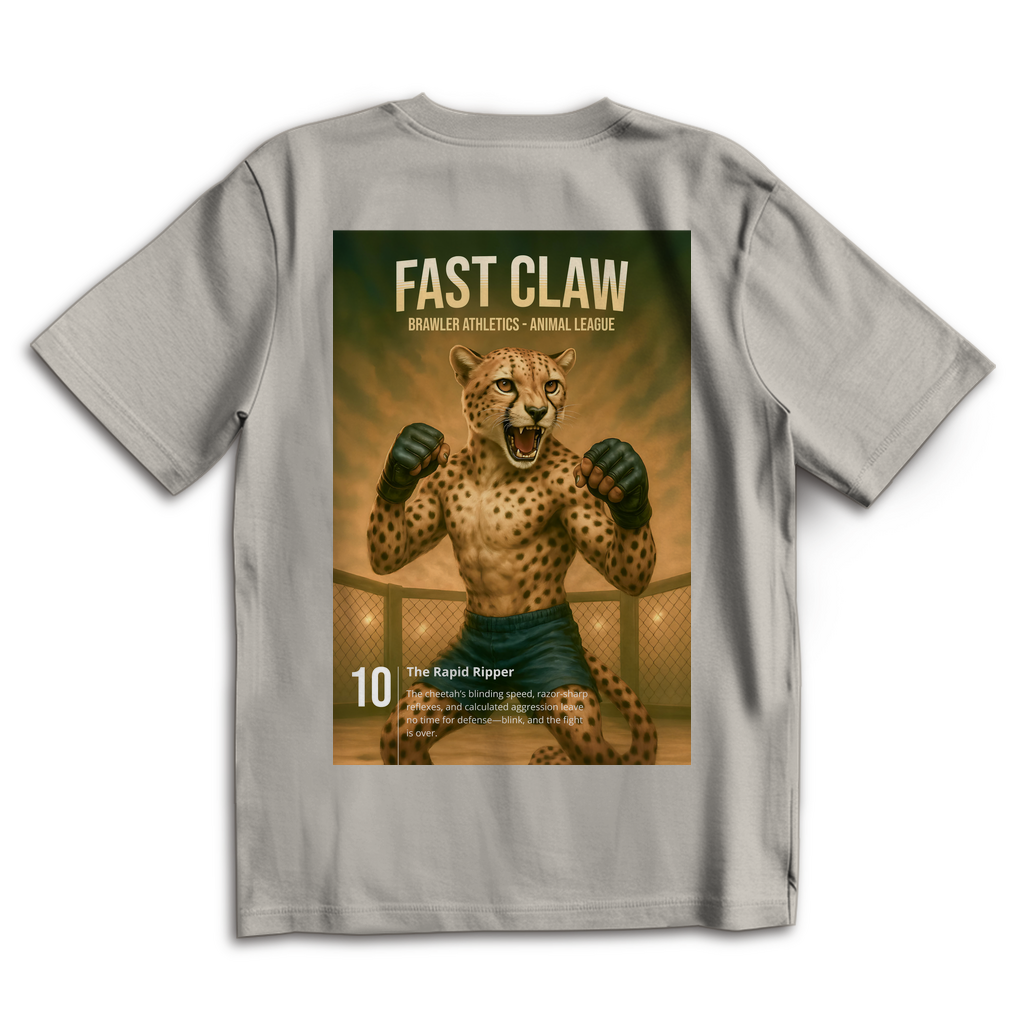 Oversize T-Shirt | ANIMAL LEAGUE - FAST CLAW