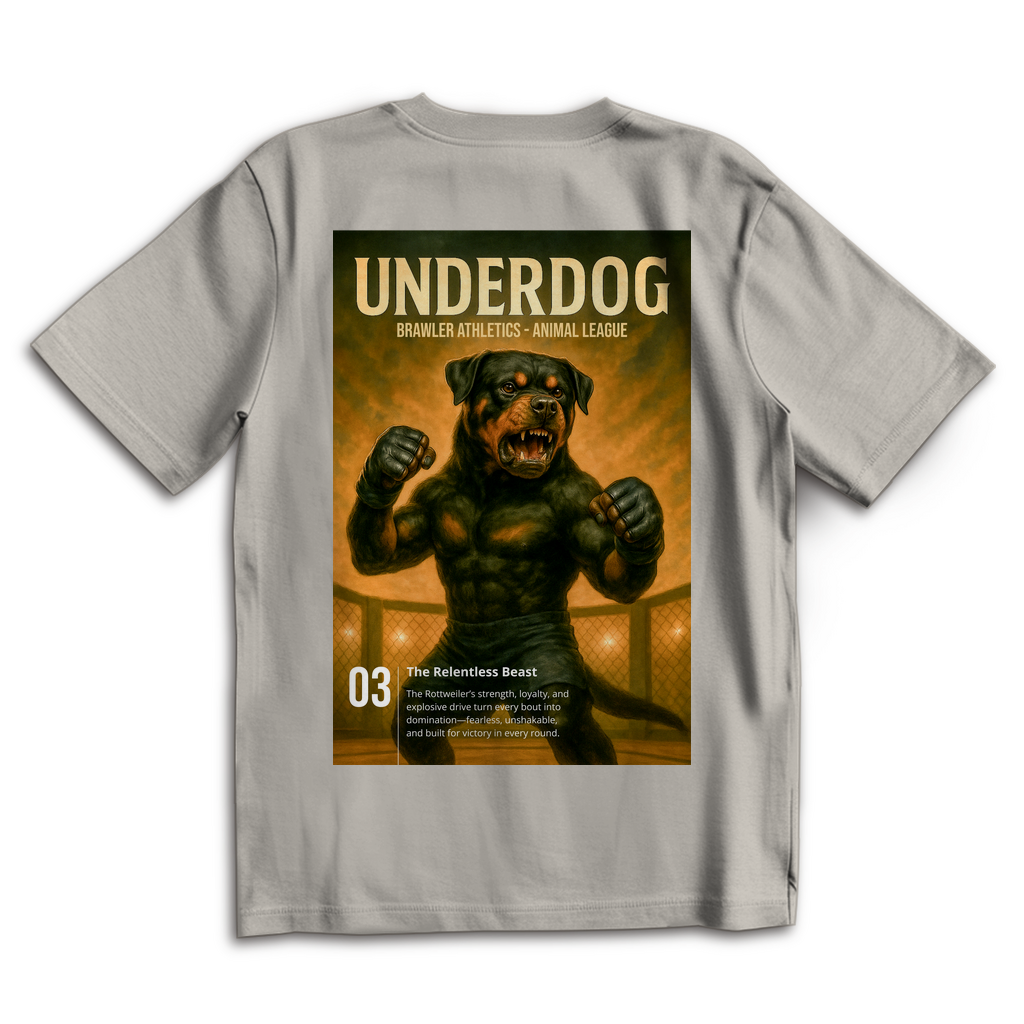 Oversize T-Shirt | ANIMAL LEAGUE - ROTTWEILER