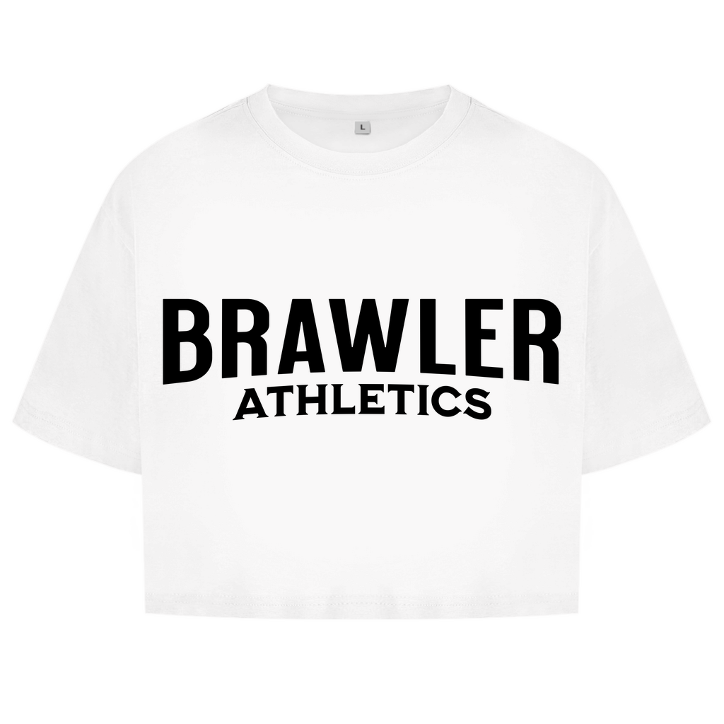 Damen Oversize Crop Top BRAWLER ATHLETICS