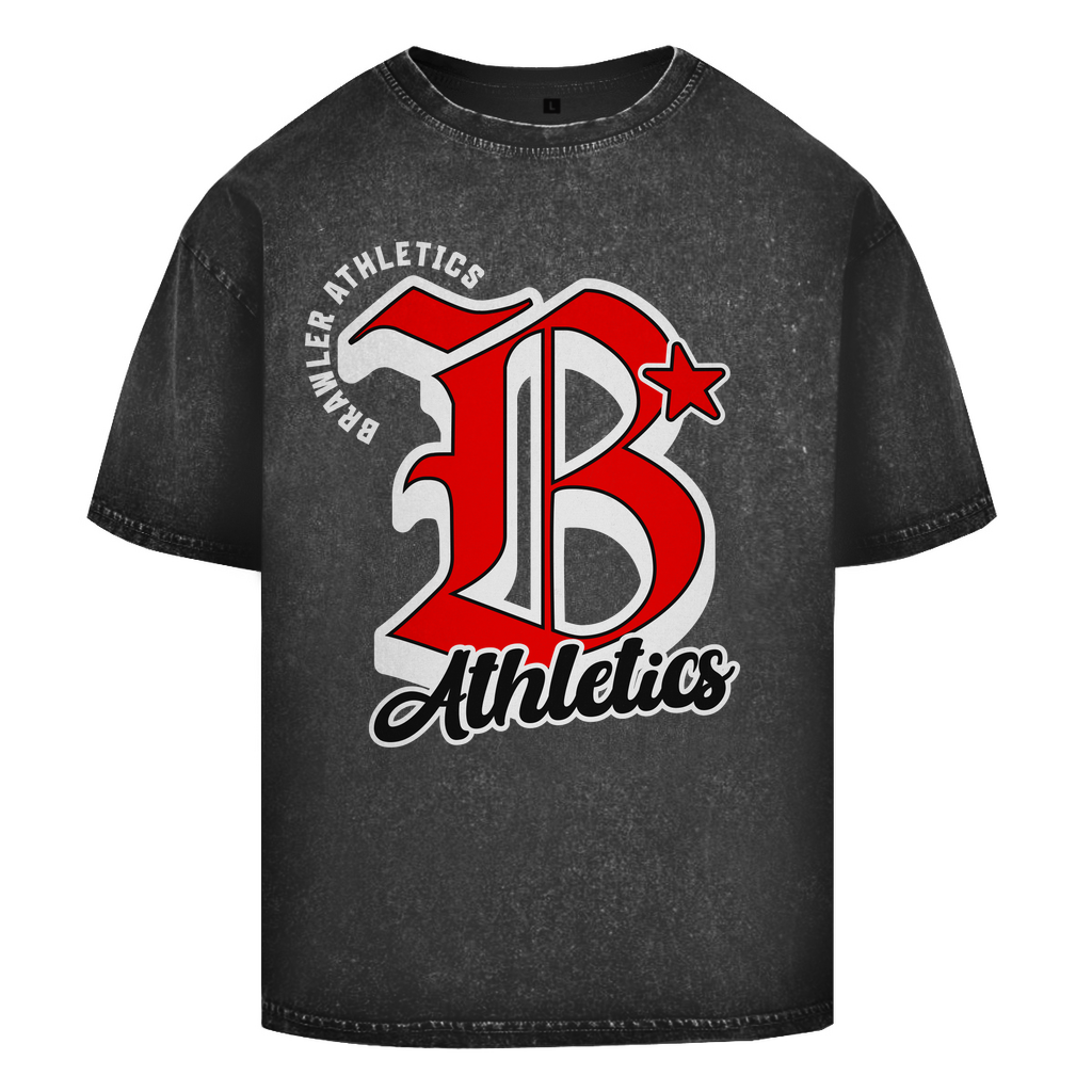 Oversize Washed T-Shirt | BRAWLER College