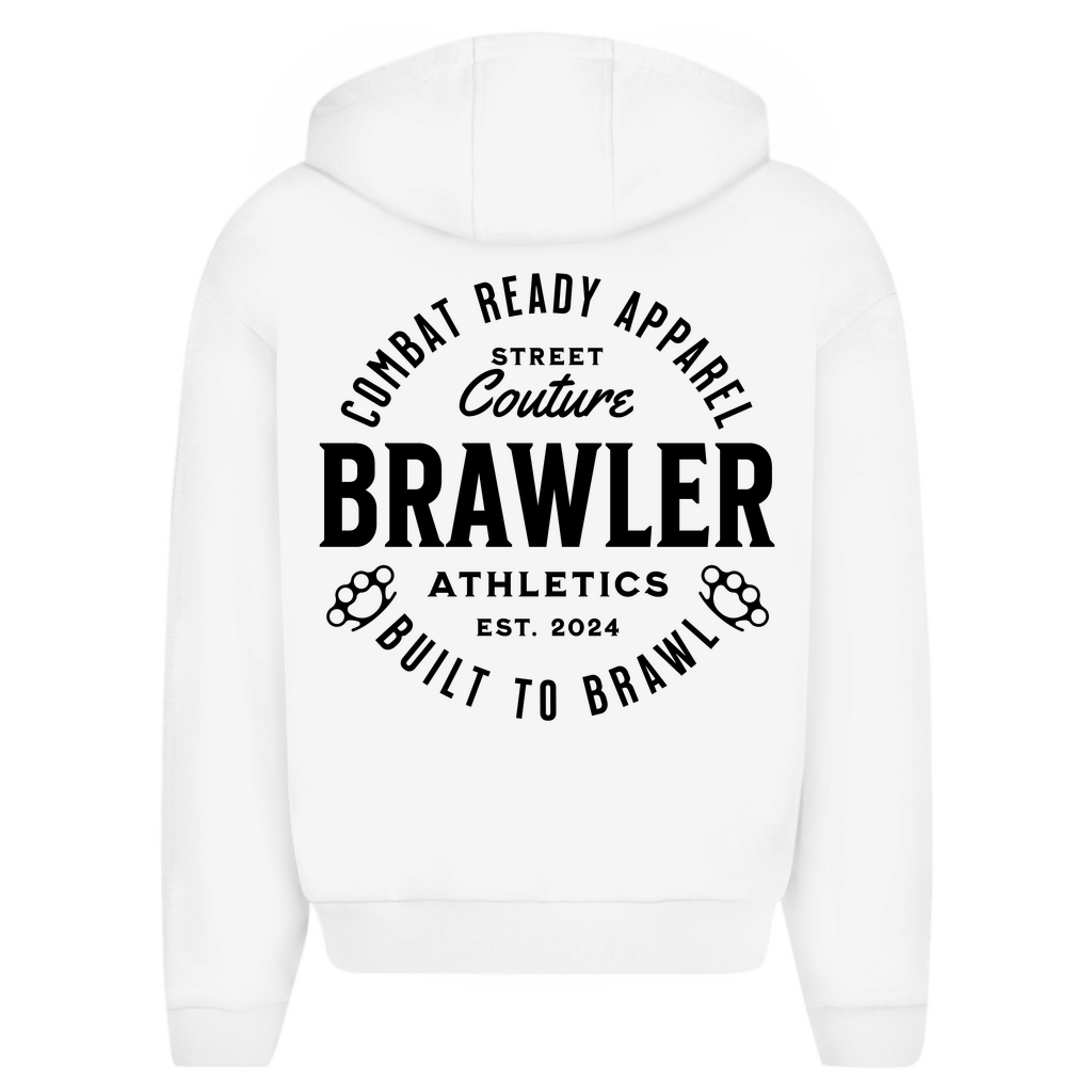 Herren Oversize Zipper Hoodie | COMBAT READY