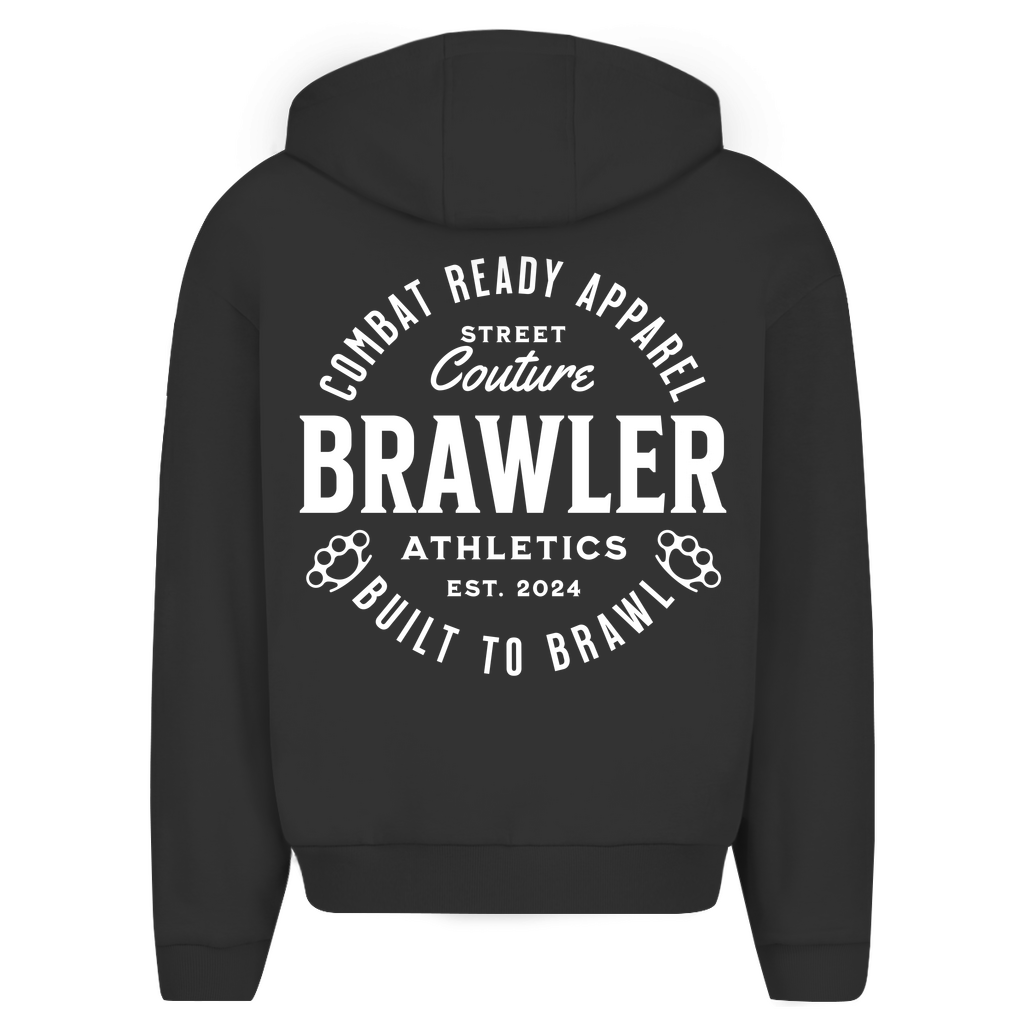 Herren Oversize Zipper Hoodie | COMBAT READY