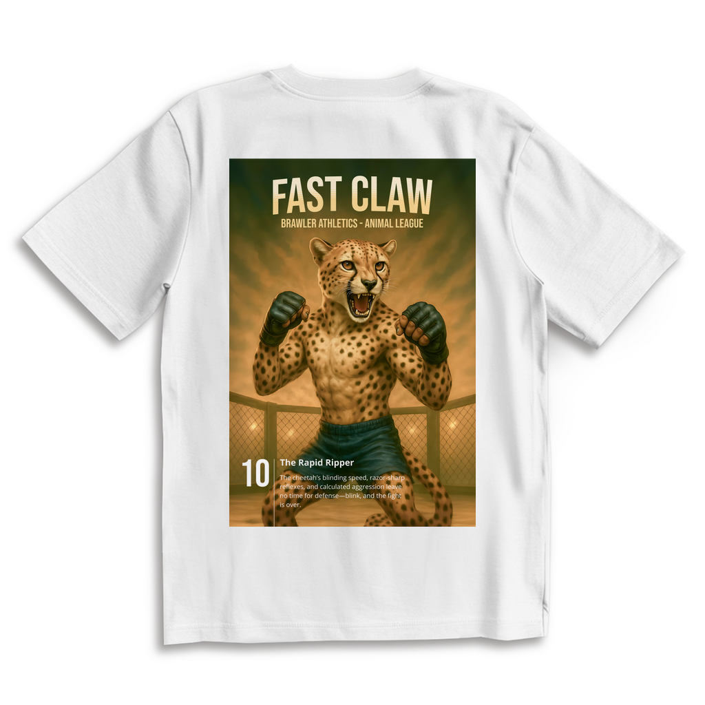 Oversize T-Shirt | ANIMAL LEAGUE - FAST CLAW