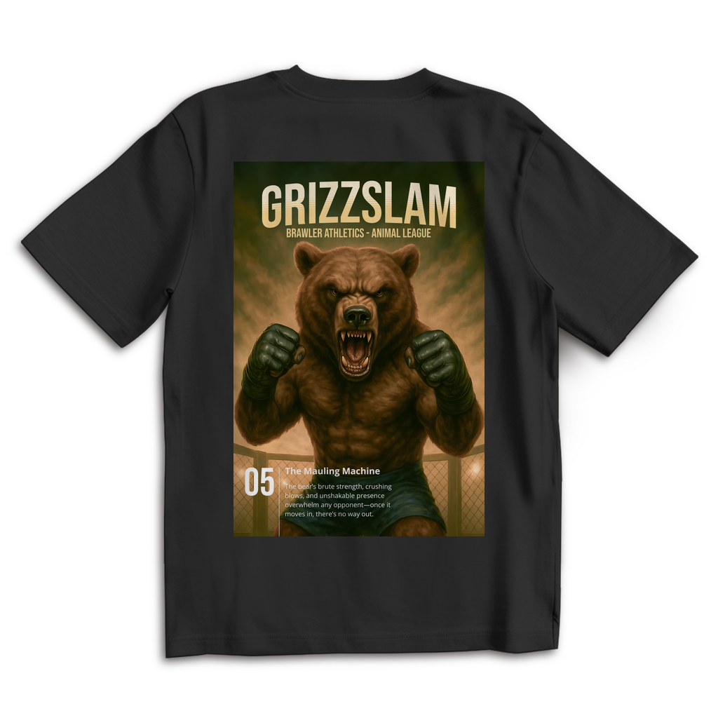 Oversize T-Shirt | ANIMAL LEAGUE - GRIZZSLAM