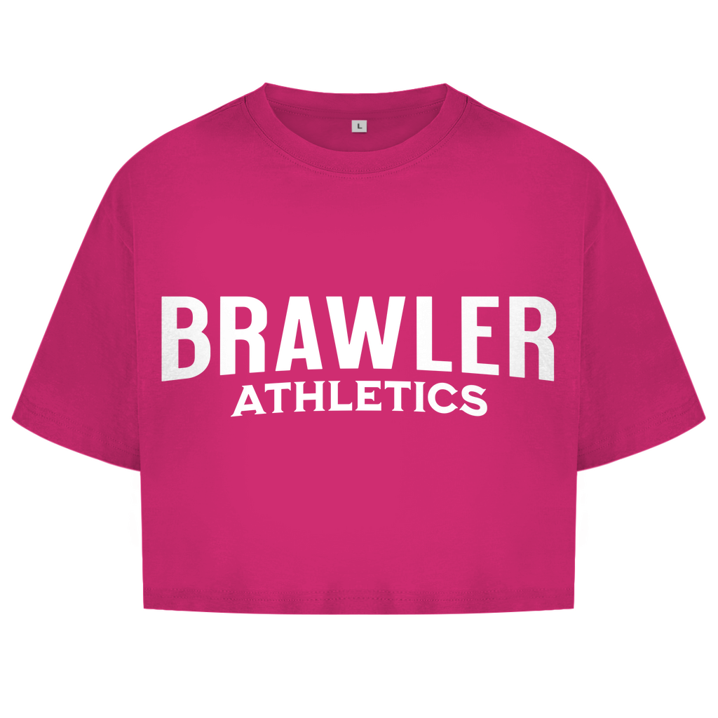 Damen Oversize Crop Top BRAWLER ATHLETICS