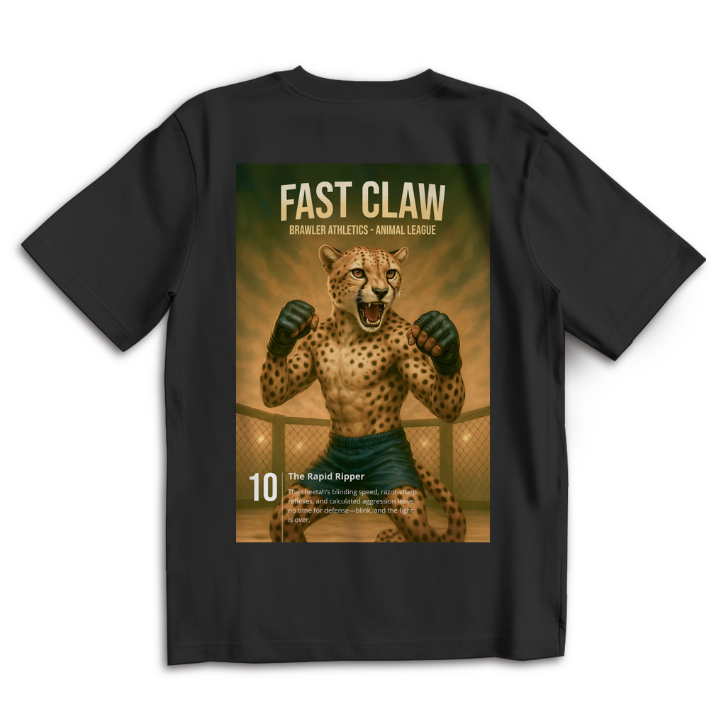 Oversize T-Shirt | ANIMAL LEAGUE - FAST CLAW